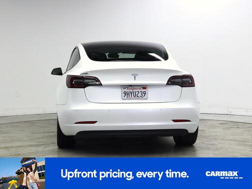 White 2021 Tesla Model 3 Standard Range Plus