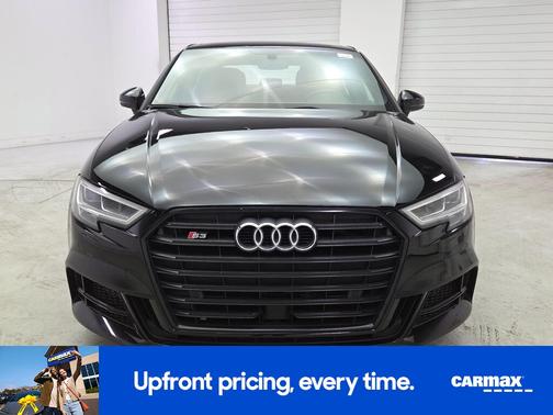 Black 2018 Audi S3 Premium Plus