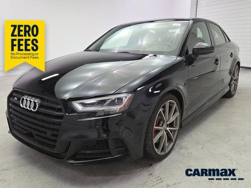 Black 2018 Audi S3 Premium Plus