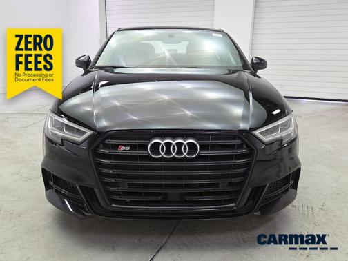 Black 2018 Audi S3 Premium Plus