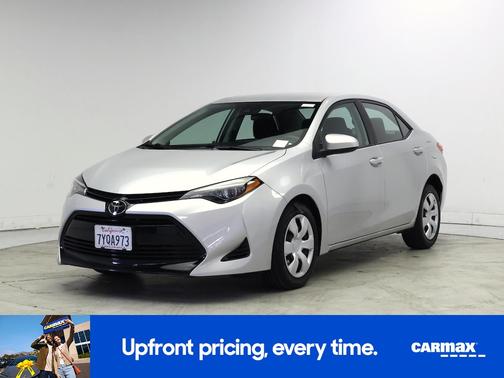 Silver 2017 Toyota Corolla LE