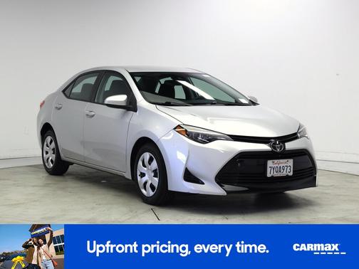 Silver 2017 Toyota Corolla LE