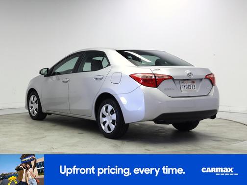Silver 2017 Toyota Corolla LE