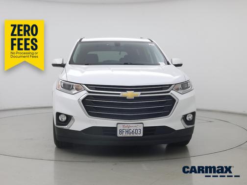 White 2018 Chevrolet Traverse LT