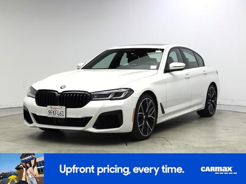 White 2023 BMW 540 I