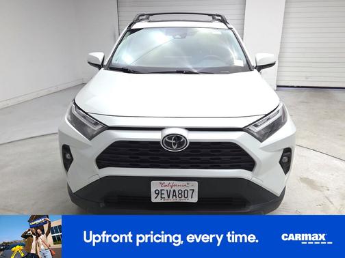 White 2023 Toyota RAV4 XLE Premium