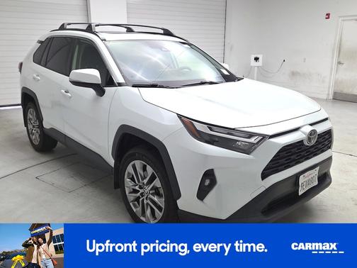 White 2023 Toyota RAV4 XLE Premium