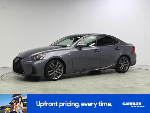Gray 2018 Lexus IS 300 F-Sport