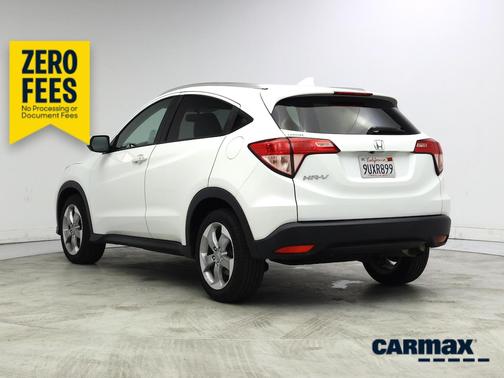 White 2017 Honda HR-V EX-L