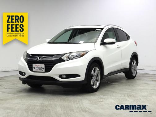 White 2017 Honda HR-V EX-L