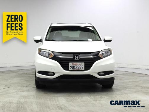 White 2017 Honda HR-V EX-L