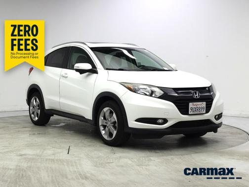 White 2017 Honda HR-V EX-L