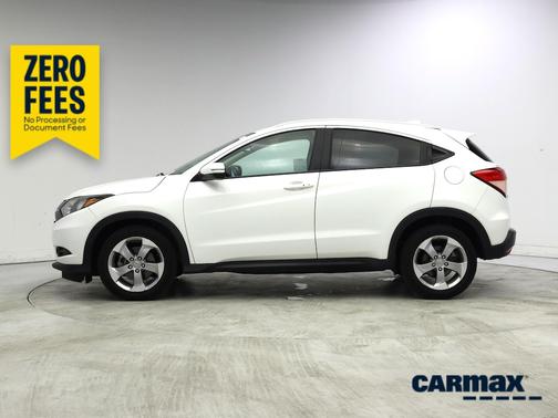 White 2017 Honda HR-V EX-L