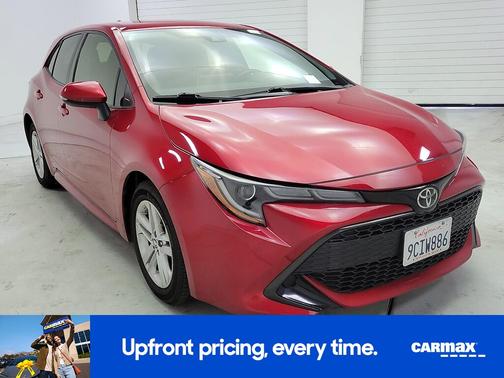 Red 2022 Toyota Corolla Hatchback SE