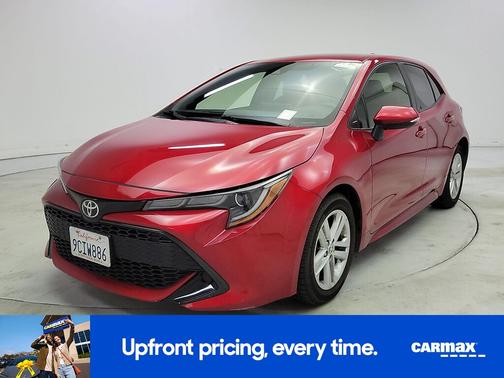 Red 2022 Toyota Corolla Hatchback SE