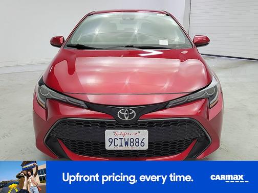 Red 2022 Toyota Corolla Hatchback SE