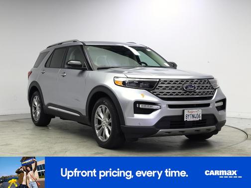 Silver 2021 Ford Explorer Limited