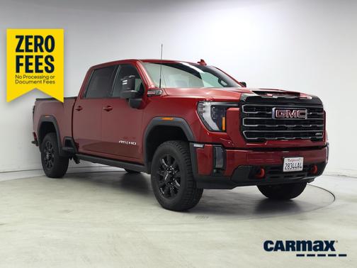 Red 2024 GMC Sierra 2500 AT4