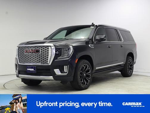 Blue 2021 GMC Yukon XL Denali