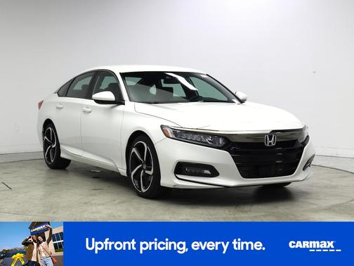 White 2019 Honda Accord Sport