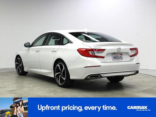 White 2019 Honda Accord Sport