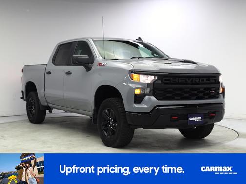 Gray 2025 Chevrolet Silverado 1500 Custom Trail Boss