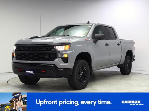 Gray 2025 Chevrolet Silverado 1500 Custom Trail Boss