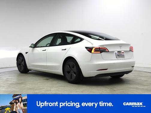 White 2021 Tesla Model 3 Standard Range Plus