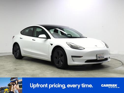 White 2021 Tesla Model 3 Standard Range Plus