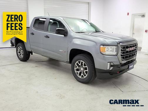 Gray 2022 GMC Canyon AT4 with Leather