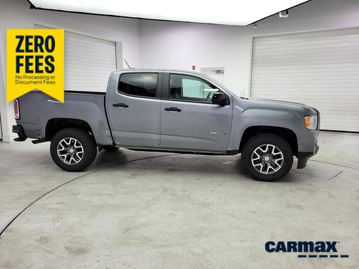 Gray 2022 GMC Canyon AT4 with Leather