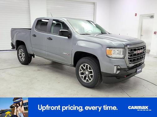 Gray 2022 GMC Canyon AT4 with Leather