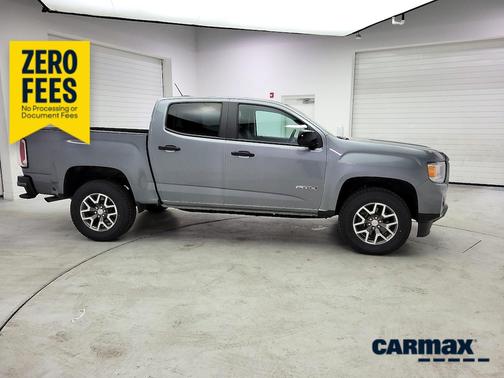 Gray 2022 GMC Canyon AT4 with Leather