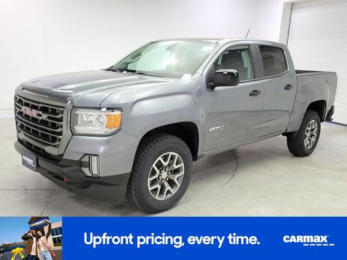 Gray 2022 GMC Canyon AT4 with Leather