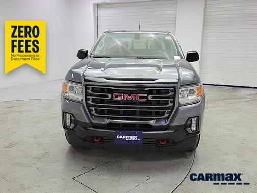 Gray 2022 GMC Canyon AT4 with Leather