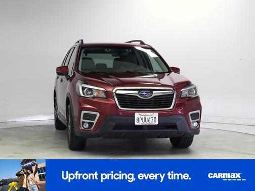 Burgundy 2020 Subaru Forester Limited