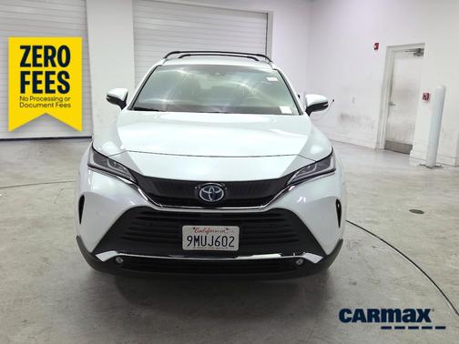 White 2024 Toyota Venza XLE