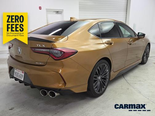Gold 2021 Acura TLX Type S