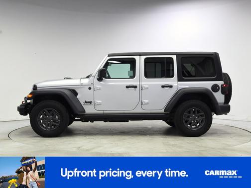 Silver 2024 Jeep Wrangler Sport S