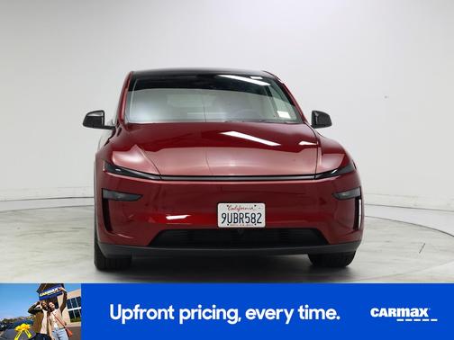 Red 2026 Tesla Model Y Long Range