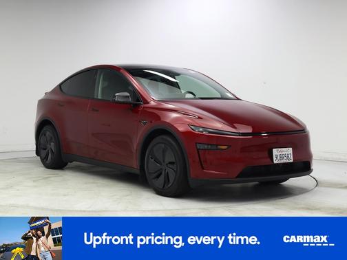 Red 2026 Tesla Model Y Long Range