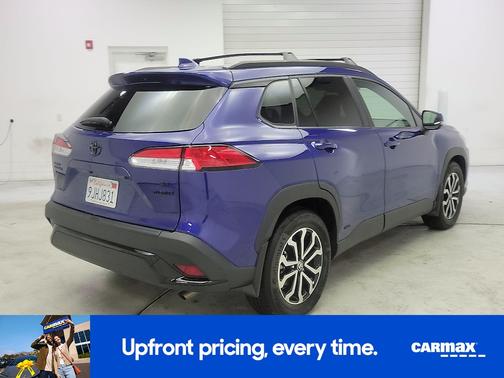 Blue 2023 Toyota Corolla Cross Hybrid SE