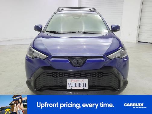Blue 2023 Toyota Corolla Cross Hybrid SE