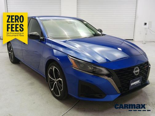 Blue 2025 Nissan Altima SR