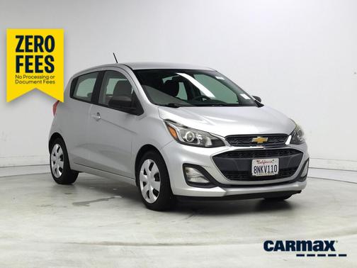 Silver 2020 Chevrolet Spark LS