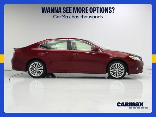 Burgundy 2015 Lexus ES 350