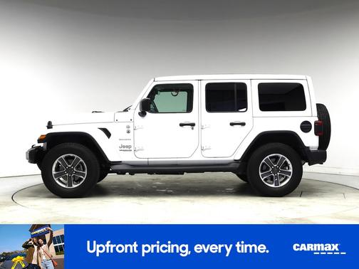 White 2020 Jeep Wrangler Unlimited Sahara