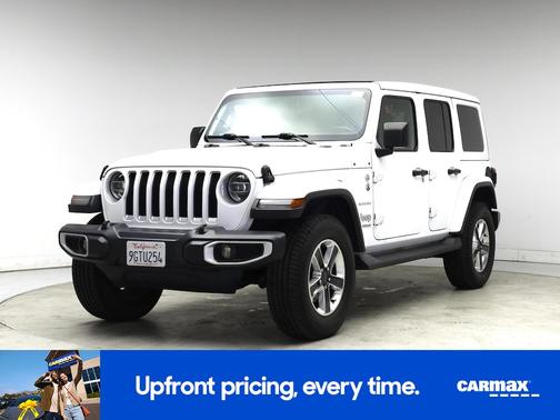 White 2020 Jeep Wrangler Unlimited Sahara