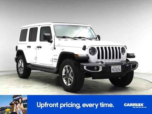 White 2020 Jeep Wrangler Unlimited Sahara