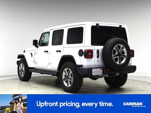 White 2020 Jeep Wrangler Unlimited Sahara
